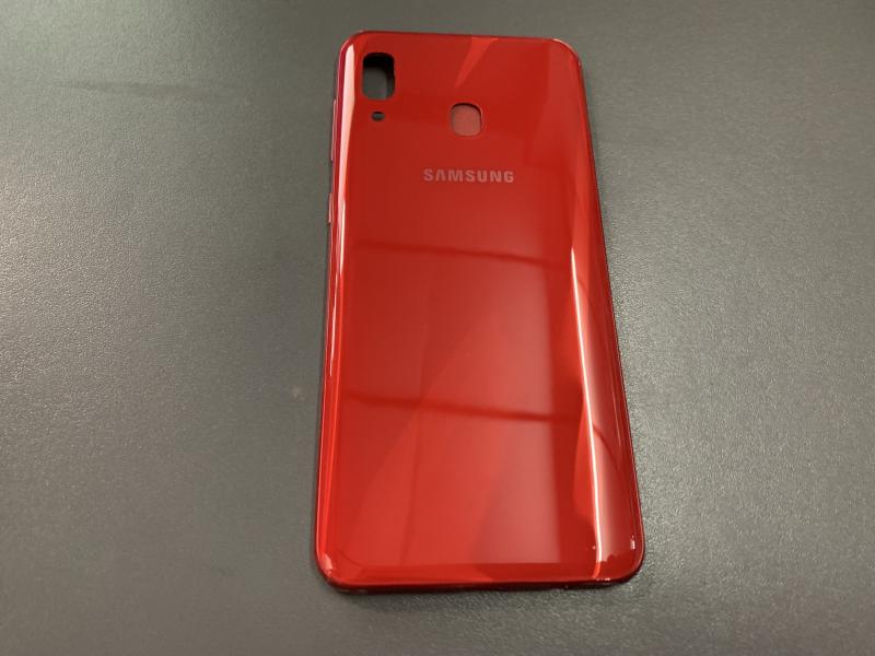 Tapa Samsung Galaxy A30 A305 - Negra con Marco