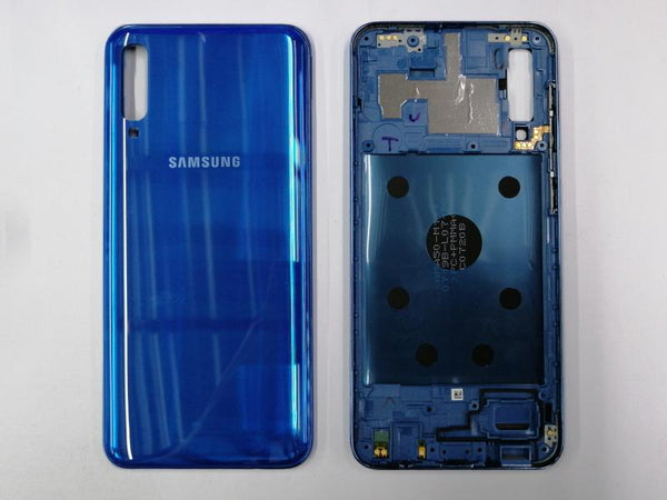 Tapa Samsung Galaxy A50 A505 - Azul con Marco