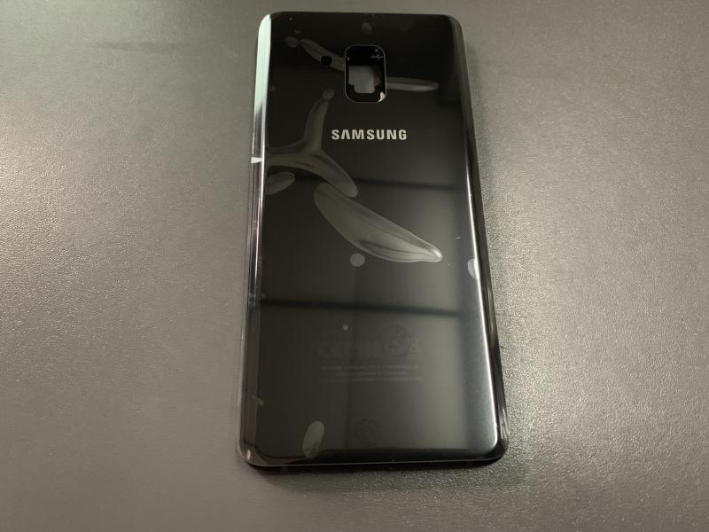Tapa Samsung Galaxy A8 + Plus 2018 A730 - Negra con Marco