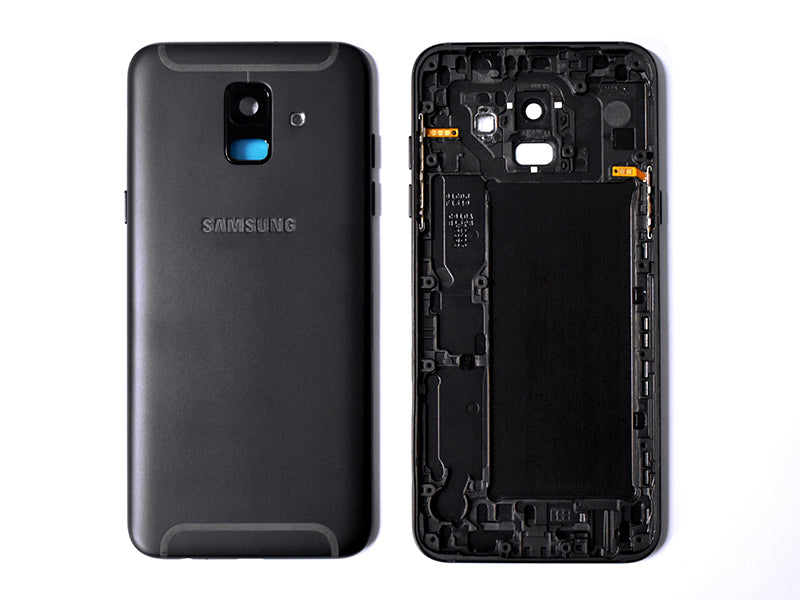 Tapa Samsung Galaxy A6 2018 A600 - Negra con Marco