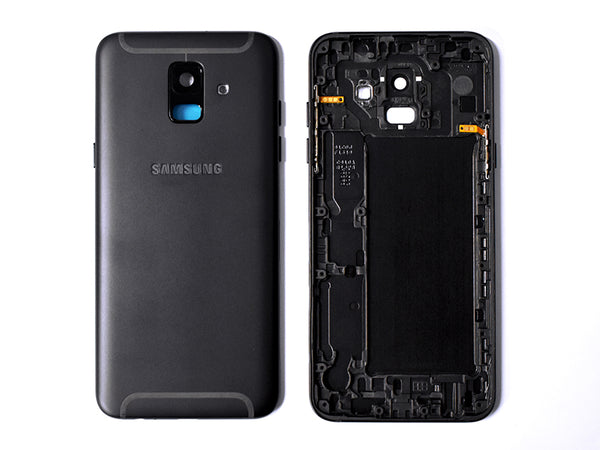 Tapa Samsung Galaxy A6 2018 A600 - Negra con Marco
