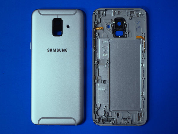 Tapa Samsung Galaxy A6 2018 A600 - Celeste con Marco