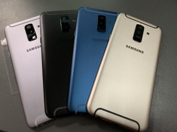 Tapa Samsung Galaxy A6 + Plus 2018 A605 - Negra con Marco