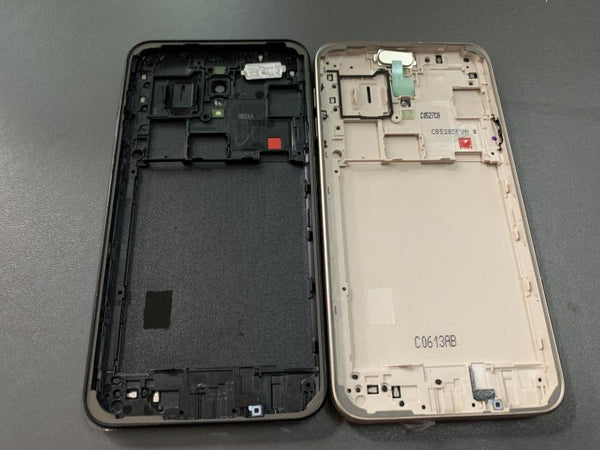Tapa Samsung Galaxy J4 2018 J400 Original - Dorada con Marco