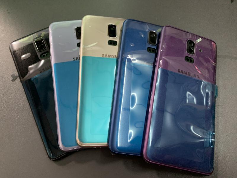 Tapa Samsung Galaxy J8 2018 J810 - Celeste con Marco