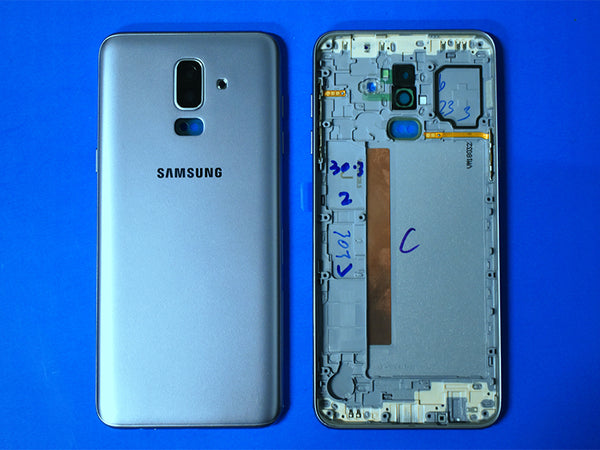 Tapa Samsung Galaxy J8 2018 J810 - Celeste con Marco