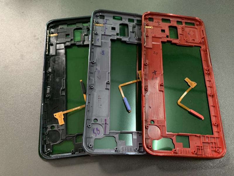 Tapa Samsung Galaxy J6 + Plus J610 - Roja con Marco