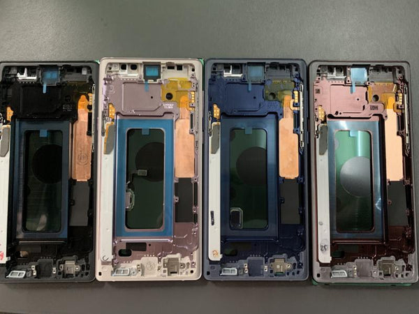 Tapa Samsung Galaxy Note 9 N960 - Morada con Marco