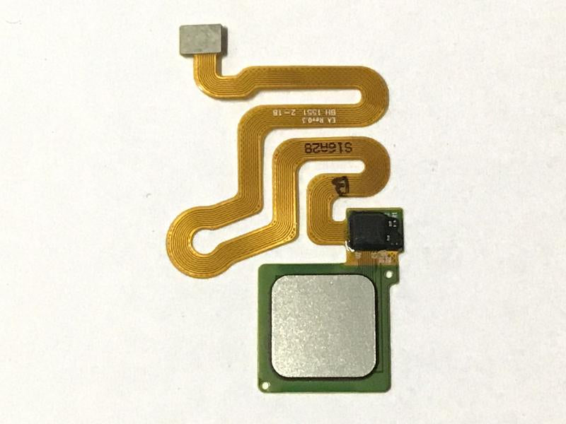 Flex Boton Home Sensor Huella Huawei P9 Lite P9 - Plateado