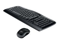Logitech Wireless Desktop MK320 - Juego de teclado y ratón - inalámbrico