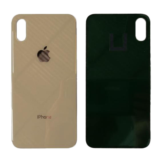 Tapa Iphone Xs - Dorada Sin Marco
