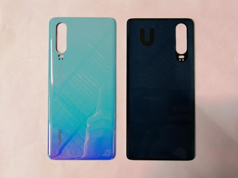 Tapa Huawei P30 - Rosada/celeste Sin Marco