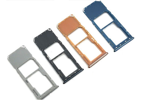 Bandeja Sim Micro Sd Samsung Galaxy A70 A705 A20 A205 A50 A505 M10S - Negra
