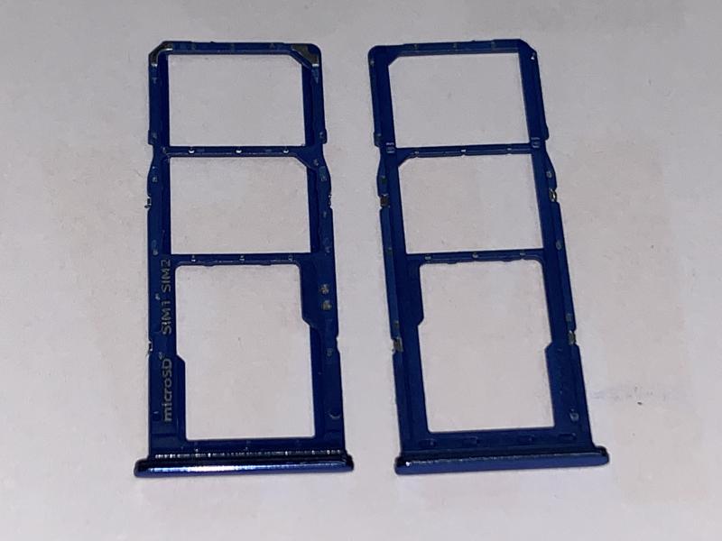 Bandeja Sim Micro Sd Samsung Galaxy A70 A705 A20 A205 A50 A505 M10S - Azul