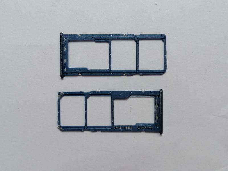 Bandeja Dual Sim Micro Sd Samsung Galaxy A20 A205 M10S A70 A705 A50 A505 - Azul Claro