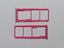 Bandeja Dual Sim Micro Sd Samsung Galaxy M20 M205 M10 M105 - Rosada