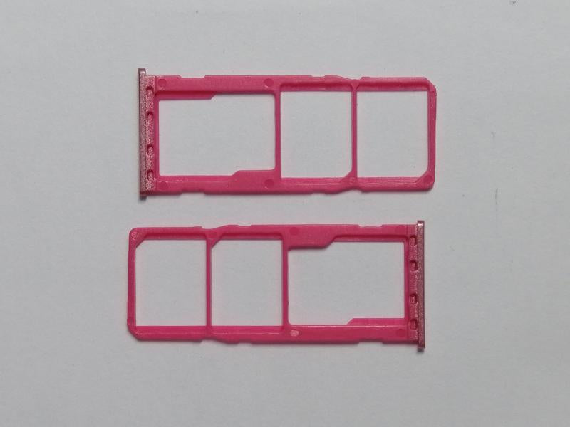 Bandeja Dual Sim Micro Sd Samsung Galaxy M20 M205 M10 M105 - Rosada