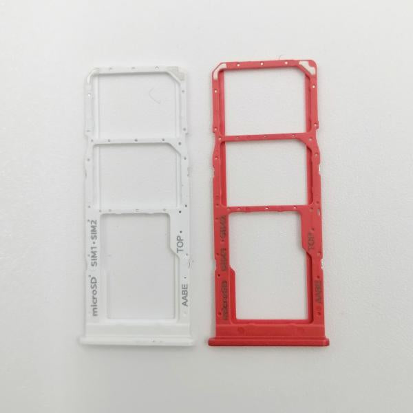 Bandeja Dual Sim Samsung Galaxy A12 A12S A127 A137 - Roja