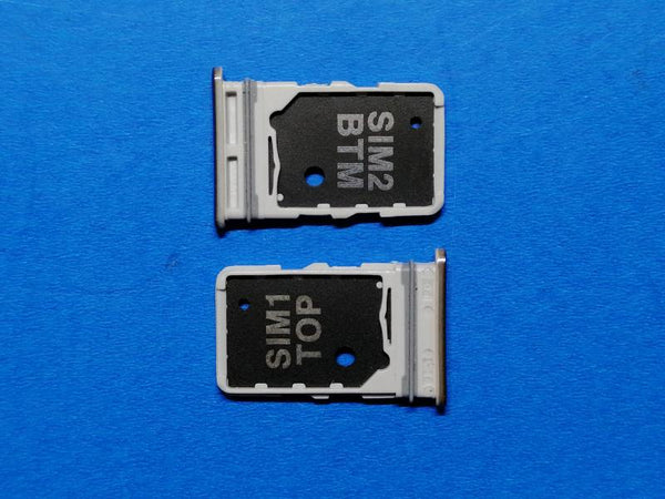 Bandeja Dual Sim Samsung Galaxy A80 A805 A90 - Plateada
