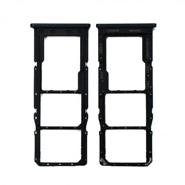 Bandeja Sim Samsung Galaxy A02 - Negra