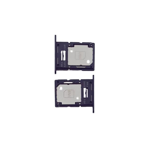 Repuesto bandeja sim para Samsung Galaxy A15 A155 negra Imagen secundaria del producto