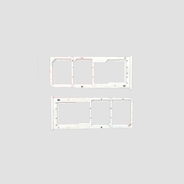 Repuesto bandeja sim para Samsung Galaxy A22 5G blanca Imagen secundaria del producto