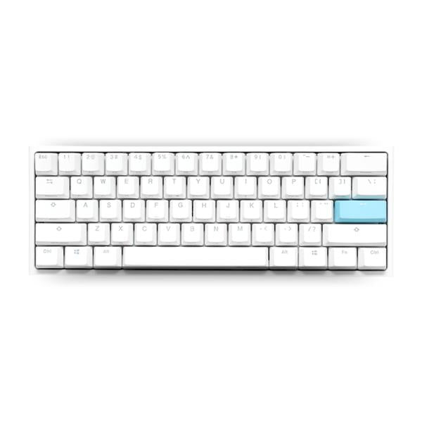 Teclado Gaming RGB Ducky One 2 PRO Mini Mecánico USB-C Español Switch Plateado DKON2061ST-PESPDWWT2 - Blanco
