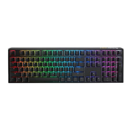 Teclado Gaming RGB Ducky One 3 Mecánico USB-C Español Switch Café DKON2108ST-BESPDCLAWSC1 - Negro