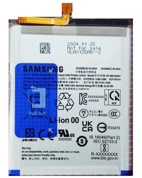 Bateria Samsung Galaxy M15 SM-M156 EB-BM156ABY
