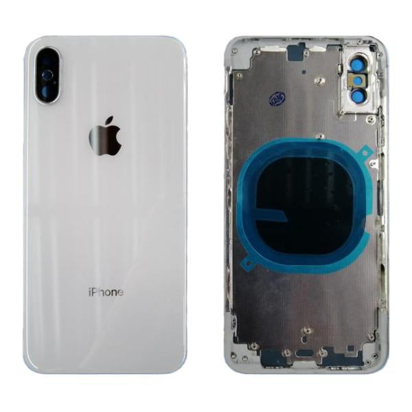 Caratula Iphone Xs - Blanca con Marco
