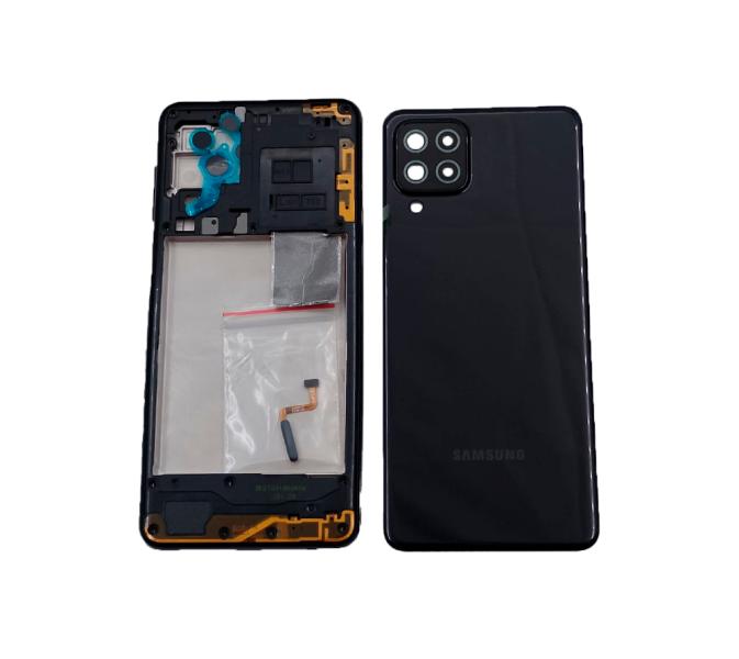 Caratula Samsung Galaxy A22 4G - Negra con Marco