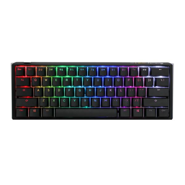 Teclado Gaming RGB Ducky One 3 Mini Mecanico USB-C Español Switch Negro DKON2161ST-AESPDCLAWSC1 - Negro Imagen principal del producto