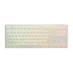 Teclado Gaming RGB Ducky One 3 Tkl Mecanico USB-C Español Switch Café DKON2187ST-BESPDPWWWSC1 - Blanco