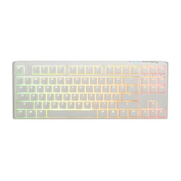 Teclado Gaming RGB Ducky One 3 Tkl Mecanico USB-C Español Switch Azul DKON2187ST-CESPDPWWWSC1 - Blanco Imagen principal del producto
