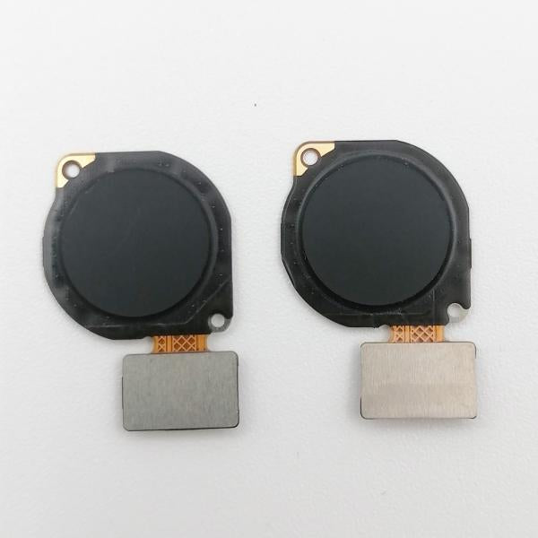 Flex Boton Home Sensor Huella Conector Huawei P Smart 2019 - Negro