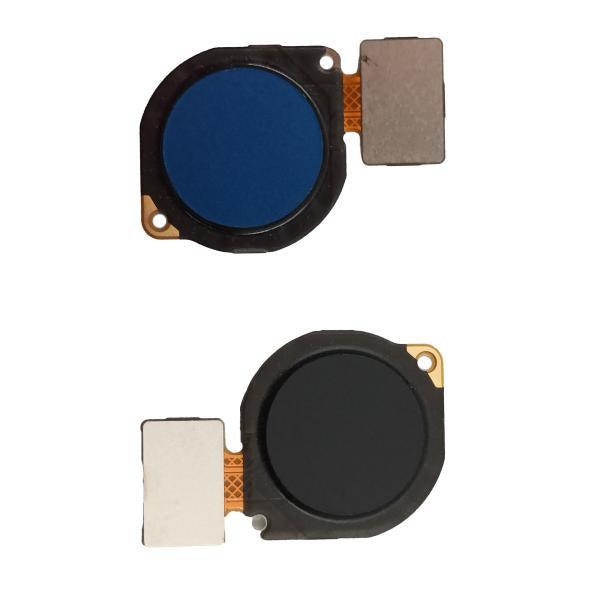 Flex Boton Home Sensor Huella Conector Huawei P Smart 2019 - Azul