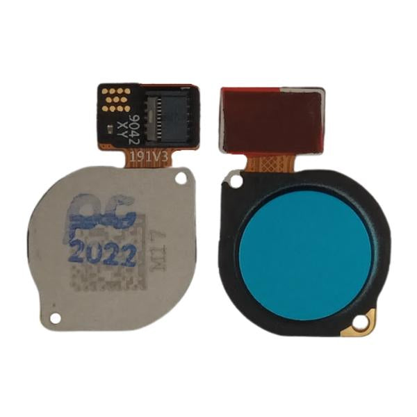 Flex Boton Home Sensor Huella Huawei P40 Lite e P30 Lite Y7P 2020 - Azul