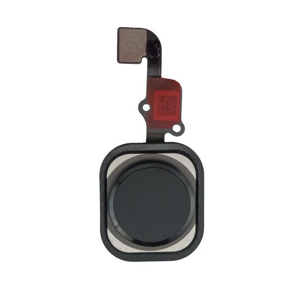 Flex Boton Home Sensor Huella Iphone 6S 6GS 4.7 5.5 Plus - Negro