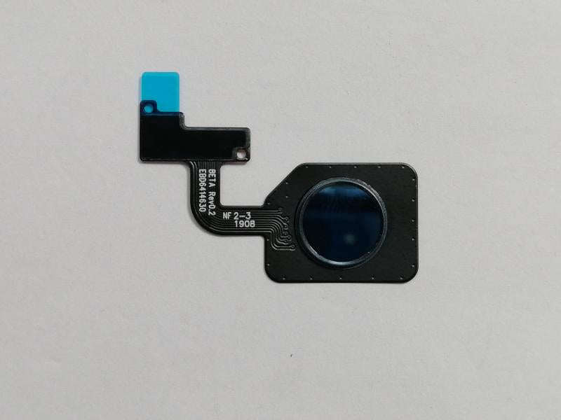 Flex Boton Home Sensor Huella LG G8S - Azul
