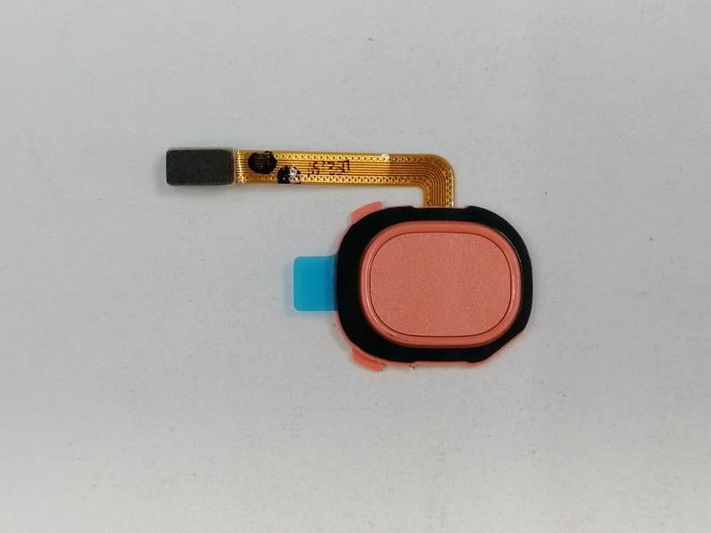 Flex Boton Home Sensor Huella Samsung Galaxy A205 A20 M10S - Rosado /rojo