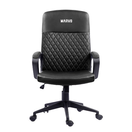 SILLA ESCRITORIO OFFICE CH-203 MARVO NEGRA