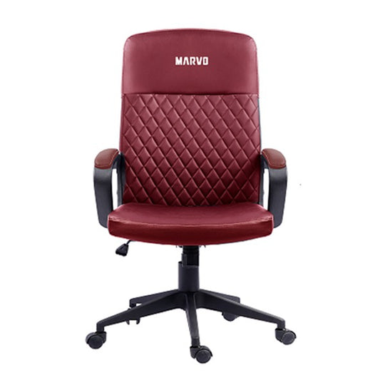 SILLA ESCRITORIO OFFICE CH-203 MARVO ROJA
