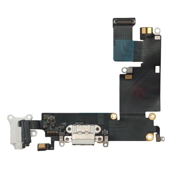 Flex Rack de Carga Microfono Jack Audio Iphone 6 Plus 5.5 - Blanco