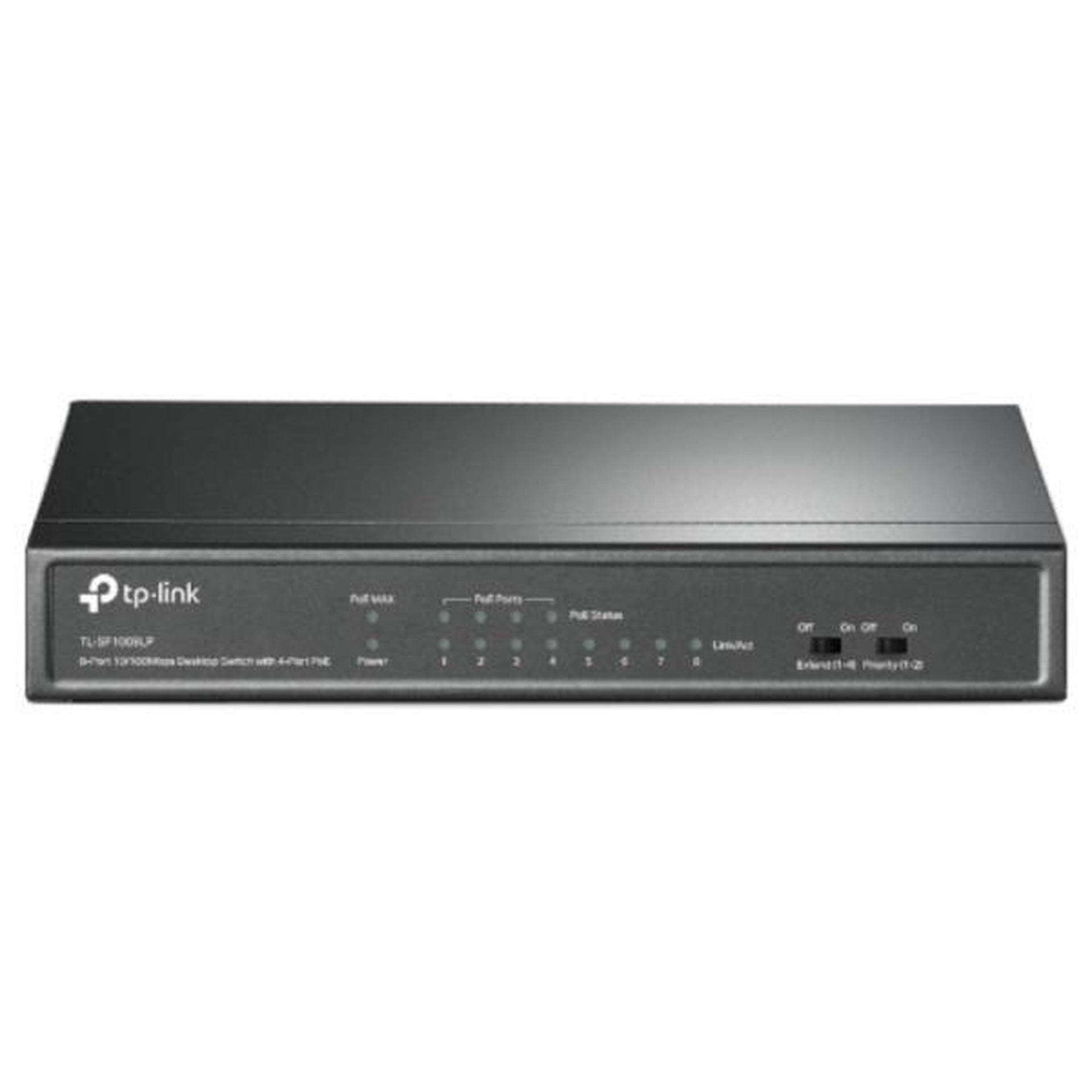 Tp Link Switch 8 puertos RJ45 4 POE TL-SF1008LP no administrable Imagen principal del producto