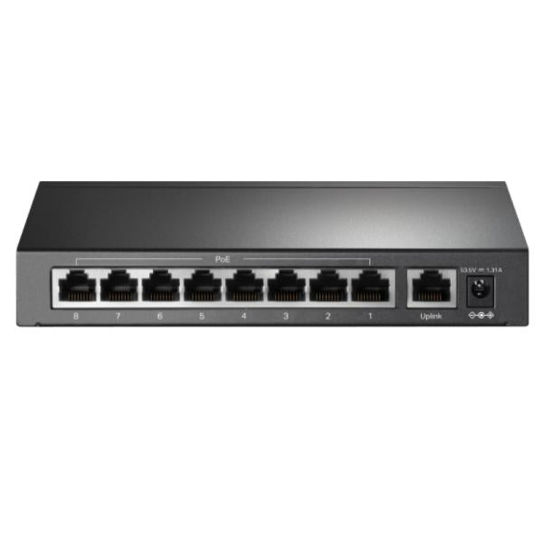 Tp Link Switch 9 puertos RJ45 poe+ TL-SF1009P 10 100 MBPS no administrable Imagen principal del producto