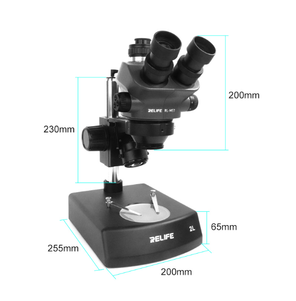 MICROSCOPIO CON LAMPARA LED RELIFE RL-M5T-2l