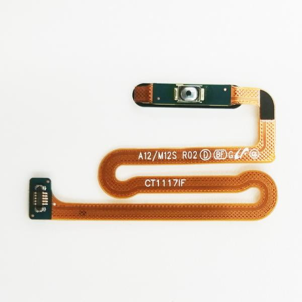 Flex Sensor Huella Digital Boton Encendido Samsung Galaxy A12 A12S A127 A13 4G - Blanco