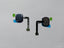 Flex Sensor Huella Digital Samsung Galaxy M20 M205 M30 M305 A40S - Negro