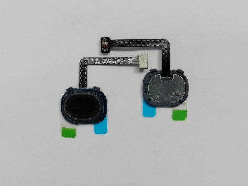 Flex Sensor Huella Digital Samsung Galaxy M20 M205 M30 M305 A40S - Azul