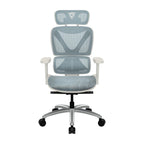 Silla de Oficina Ergonómica THUNDERX3 Xtc Chroma Malla de Cuero Sintético Transpirable Tegc-3073102.b1 - Azul/blanco